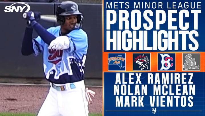 Mets prospects Alex Ramirez, Nolan McLean and Mark Vientos come out swinging in Saturday's action