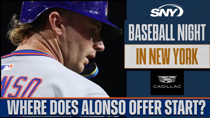 Devising an opening contract offer to Pete Alonso | Baseball Night in NY