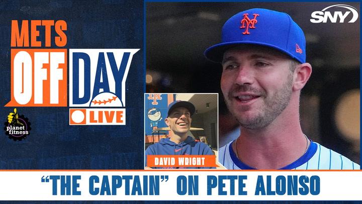 David Wright shares thoughts on Pete Alonso's future on Mets Off Day Live. "The Captain" on Alonso.