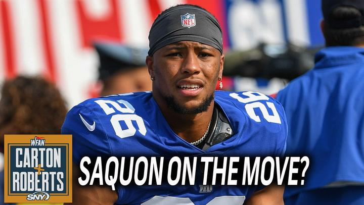 Giants trading Saquon Barkley to Dolphins? James Bradberry to Jets? | Carton & Roberts