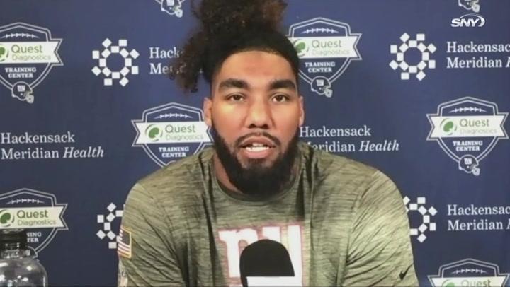 Leonard Williams addresses Giants' short week, 'next man up' mentality amid injury woes | Giants News Conference