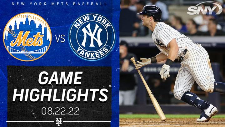 Mets vs Yankees Highlights: Daniel Vogelbach hits two-run HR but Mets come up short in loss to Yankees  | Mets Highlights