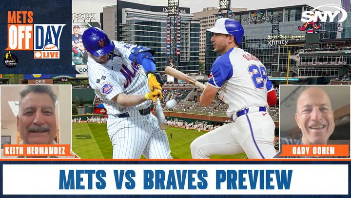 Keith Hernandez and Gary Cohen preview the crucial Mets vs Braves series, discussing it in Atlanta.