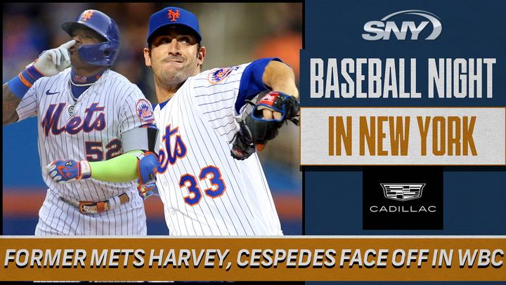 Terry Collins shares thoughts on former Mets Matt Harvey, Yoenis Cespedes facing each other in WBC | Baseball Night in NY