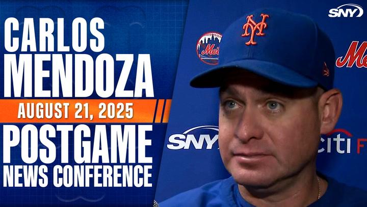 Carlos Mendoza after Mets second straight loss to Nationals: 'Our starting pitching needs to be better'