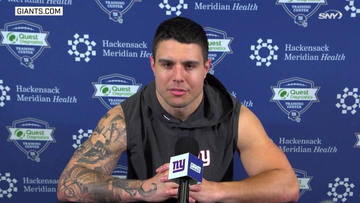 Blake Martinez on excitement for next season following disappointing 2021-22 | Giants News Conference