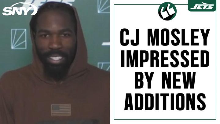 CJ Mosley on new contract, Jets' offseason moves, and Aaron Rodgers' year two in New York