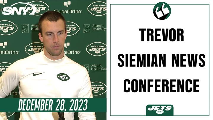 Trevor Siemian on second half offensive struggles in Jets' loss to Browns