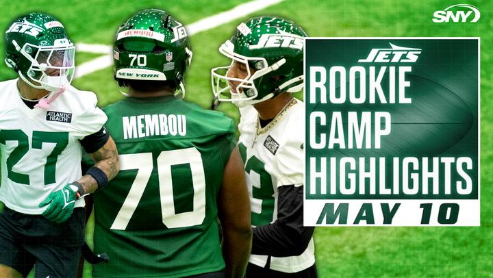 Jets Rookie Camp Highlights | Armand Membou, Malachi Moore, Tyler Baron | 5/10/25
