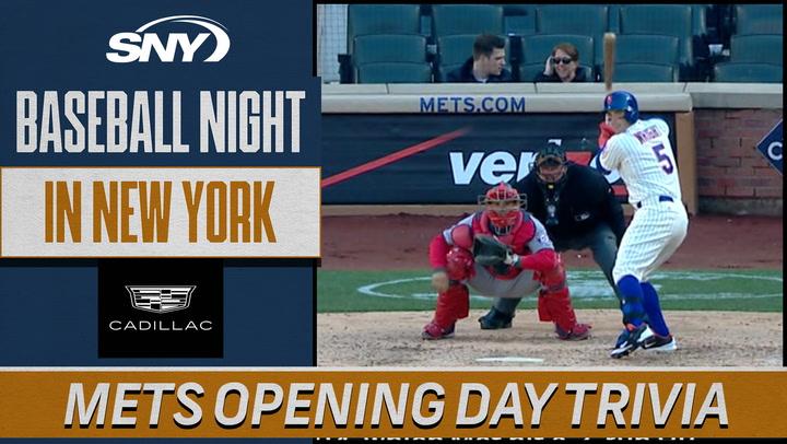 Former Mets answer Opening Day trivia questions | Baseball Night in New York