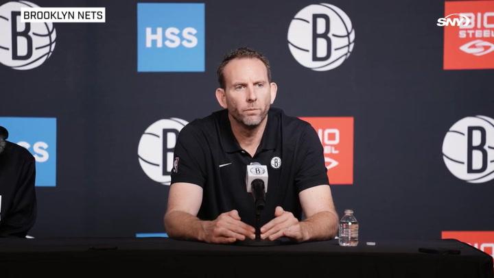 Nets GM Sean Marks talks future of the franchise, draft picks as team goes home for the summer | Nets News Conference