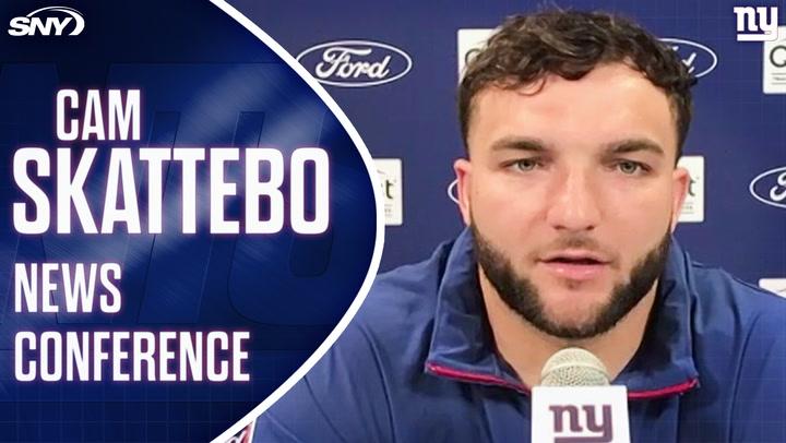 Cam Skattebo on coming back from injury, connection with Jaxson Dart