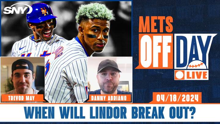 When will Francisco Lindor break his slump and break out for the Mets? | Mets Off Day Live