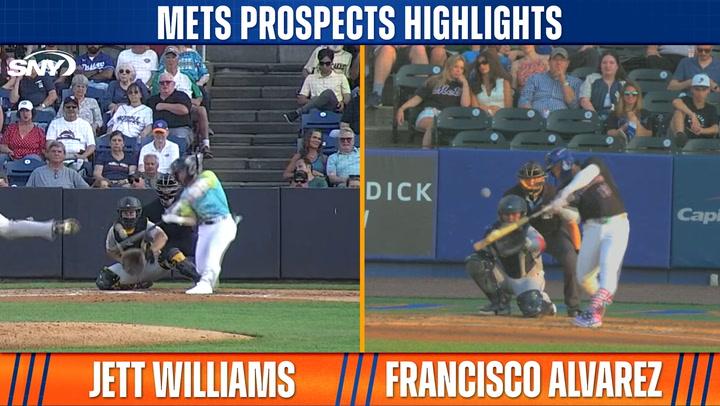 Mets Prospects Highlights | Jett Williams, Francisco Alvarez | 7/11/25