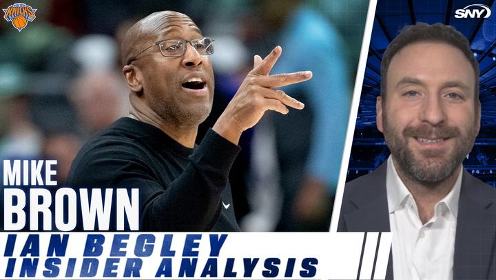 Ian Begley shares takeaways from Knicks coach Mike Brown's introductory news conference