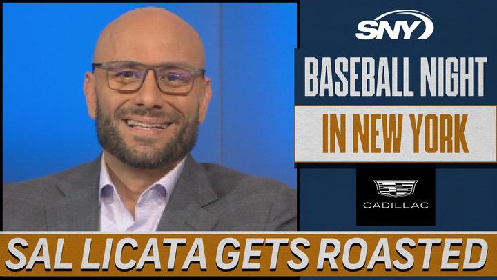 Sal Licata gets roasted by Jerry Blevins | Baseball Night in NY