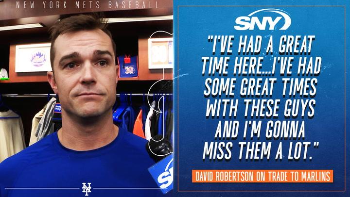 David Robertson on being traded to Marlins | Mets Post Game