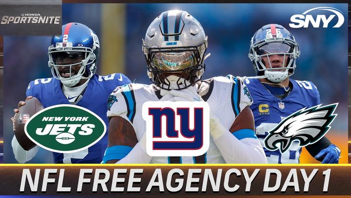 Breaking down the Jets and Giants moves on the first day of 2024 NFL free agency | SportsNite