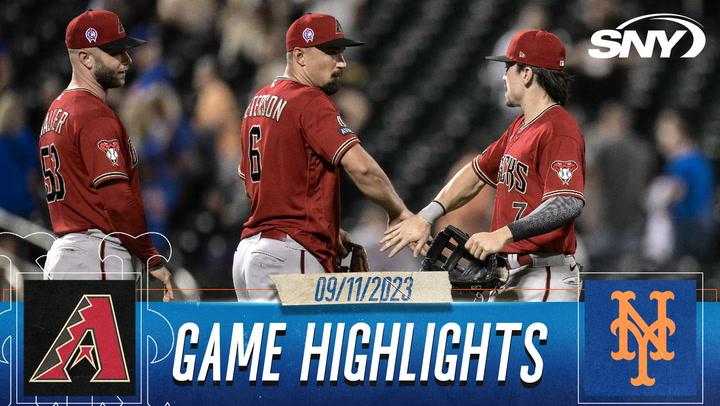 Former Met Tommy Pham ties it late as New York falls 4-3 to Arizona | Mets Highlights