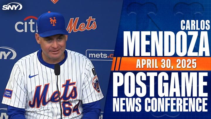 Carlos Mendoza pinpoints missed opportunities in Mets' tough 4-3 loss to Arizona