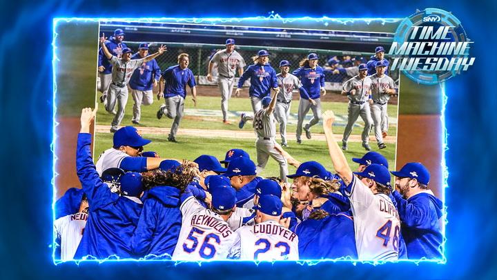Daniel Murphy & Mets react to beating Cubs in 2015 NLCS | Time Machine Tuesday