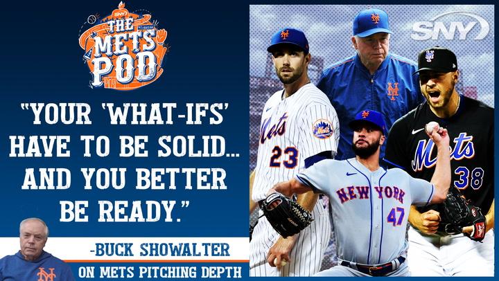 Buck Showalter on pitching depth: ‘There’s gonna be things that happen, you better be ready’ | The Mets Pod