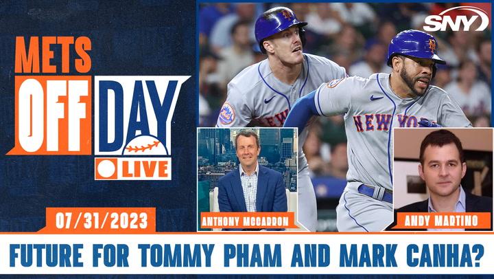 What's the future look like for Tommy Pham and Mark Canha and will it result in a Ronny Mauricio call-up? | Mets Off Day Live