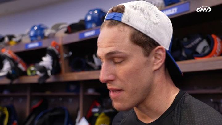 Anders Lee on 5-1 loss to Capitals: 'Definitely wasn't good enough tonight' | Islanders Post Game