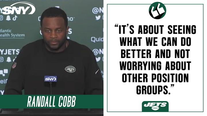 Randall Cobb on taking accountability amid Jets struggles: 'Frustration comes from passion'