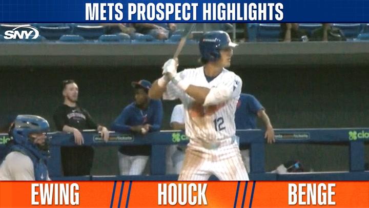 Baseball player at bat.