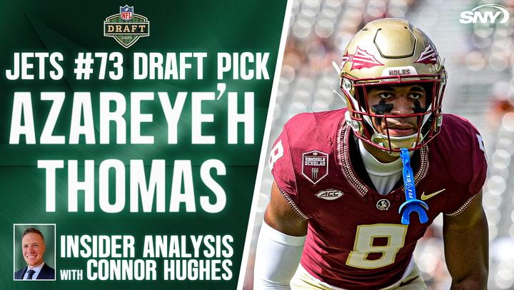 Jets make secondary stronger, take CB Azareye’h Thomas in 2025 NFL Draft