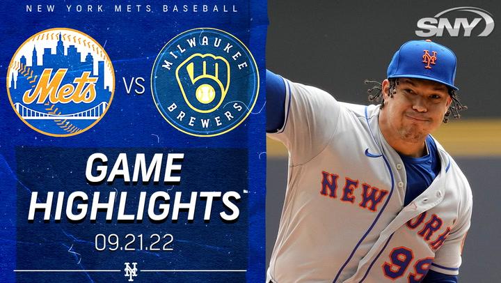 Mets vs Brewers Highlights: Mets shutout by Brewers, 6-0, to end their six-game winning streak | Mets Highlights