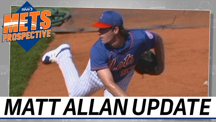 Get the latest on Mets pitching prospect Matt Allan | Mets Prospective