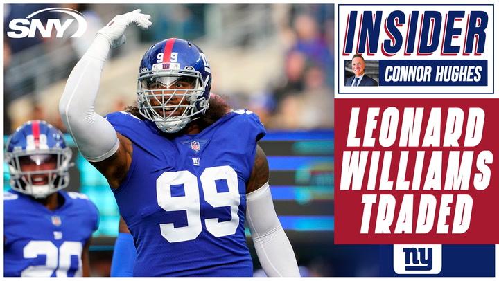 Giants trade defensive end Leonard Williams to Seahawks for draft picks