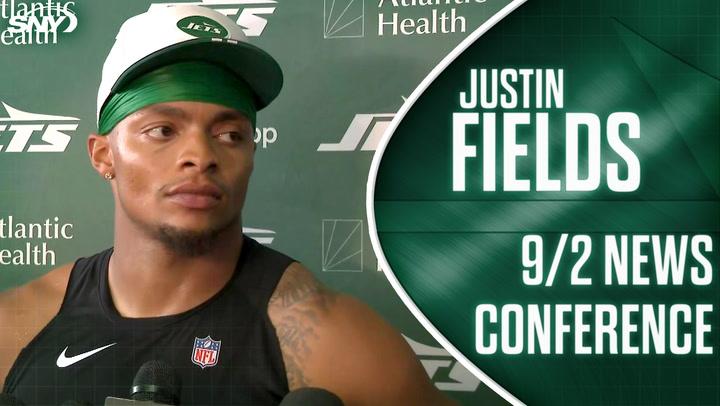 Justin Fields on facing former team in Jets' Week 1 matchup against Steelers