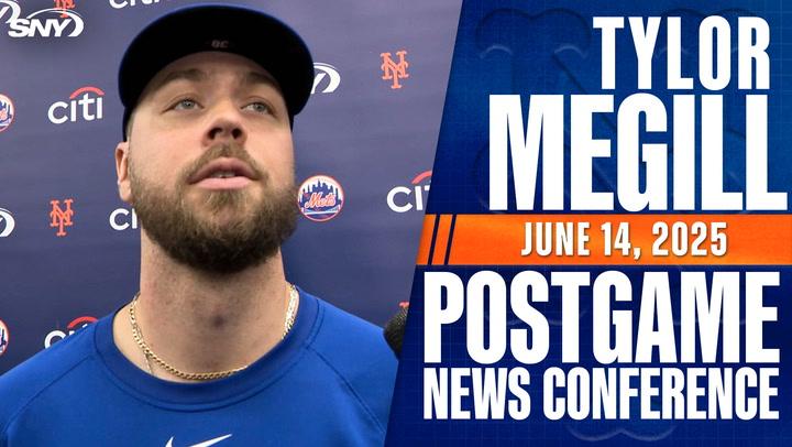 Tylor Megill on what went wrong in the Mets' loss to the Rays