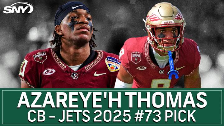 Azareye’h Thomas Highlights | FSU CB | 2025 New York Jets Draft Pick