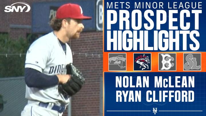 Nolan McLean helped Binghamton to a 9-0 win with six strikeouts and Ryan Clifford's 18th home run.