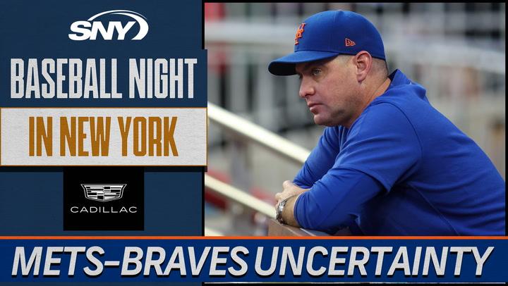 SNY Baseball Night in New York analyzes the Mets-Braves doubleheader uncertainty for Monday.