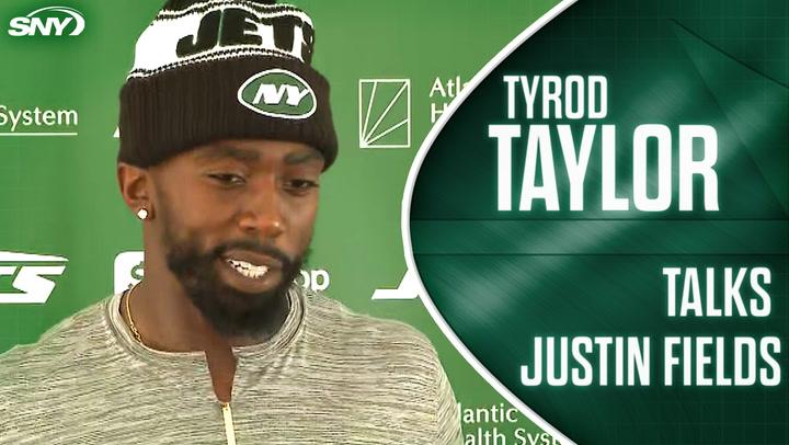 Tyrod Taylor on Garrett Wilson, Justin Fields, and the Jets QB room