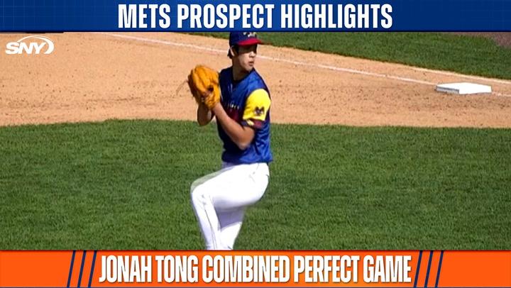 Mets Prospects Highlights | Jonah Tong combined perfect game  | 5/10/25