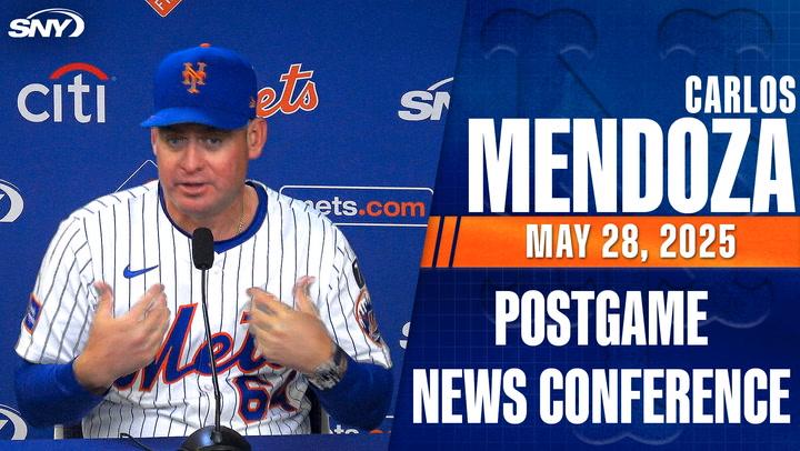 Carlos Mendoza on Mets' 9-4 loss to White Sox