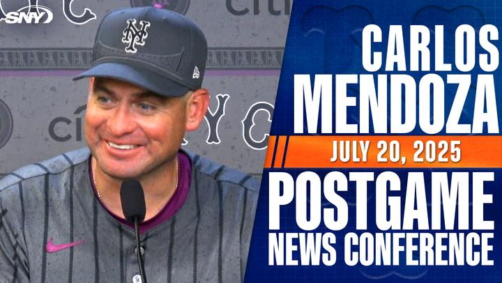 Carlos Mendoza talks Juan Soto baserunning, Luis Torrens' leadership, David Peterson outing