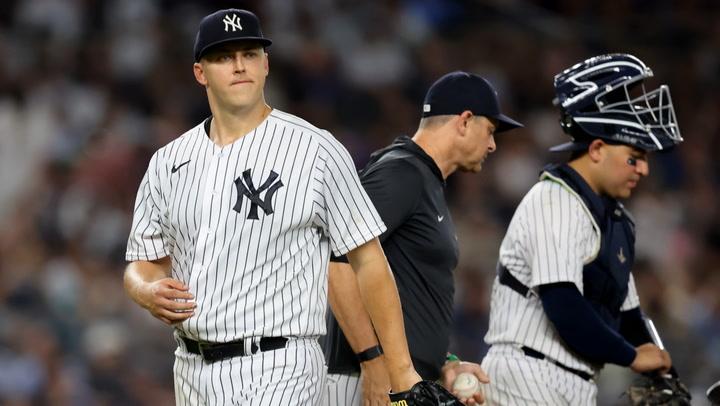 Yankees' Aaron Boone on Trivino and Effross debuts & Boone and Taillon on the loss of Jordan Montgomery