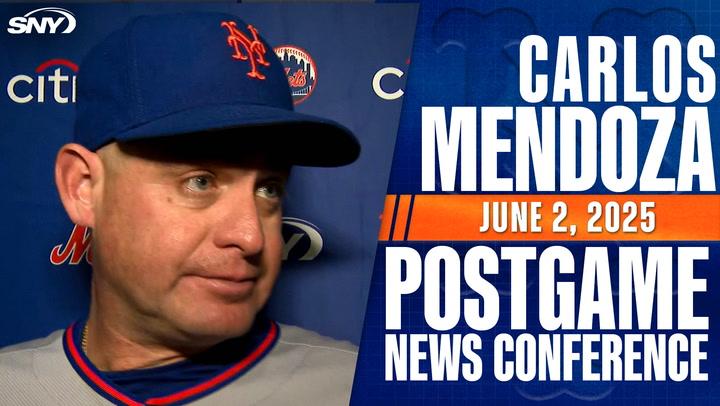 Carlos Mendoza talks Paul Blackburn start, Francisco Alvarez swing improvement, Mark Vientos injury