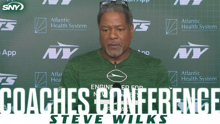 Steve Wilks on progress by Jets defense in preseason so far and working with Aaron Glenn