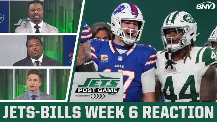 Bart Scott, Willie Colon & Connor Rogers discuss the Jets' Week 6 loss to the Bills on SNY.