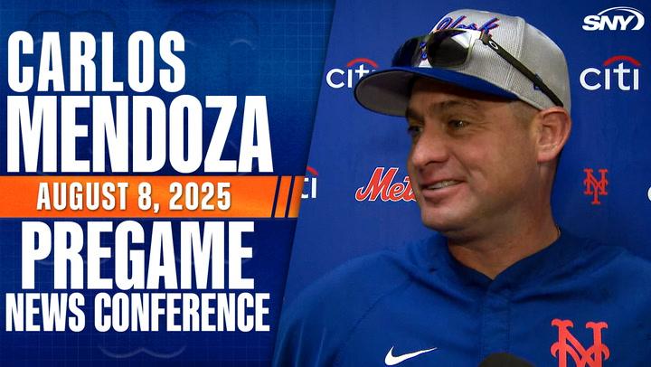 Carlos Mendoza on Mets' hitting slump: 'They'll get out of it'