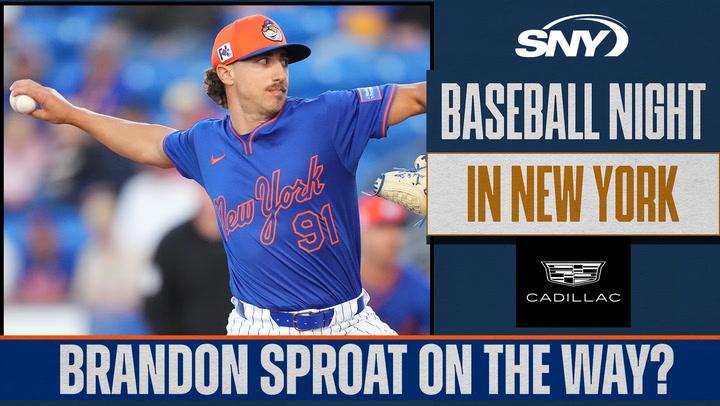 Could Brandon Sproat follow Nolan McLean to New York? | Baseball Night in NY
