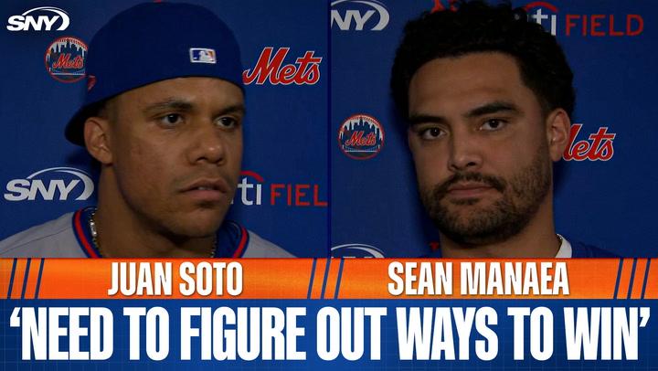 Sean Manaea and Juan Soto search for answers after Mets second straight loss to Washington